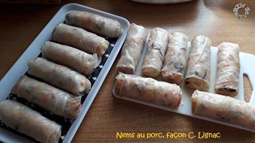 Nems au porc (C. Lignac)