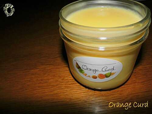 Orange Curd (Crème à l'orange), version TMX