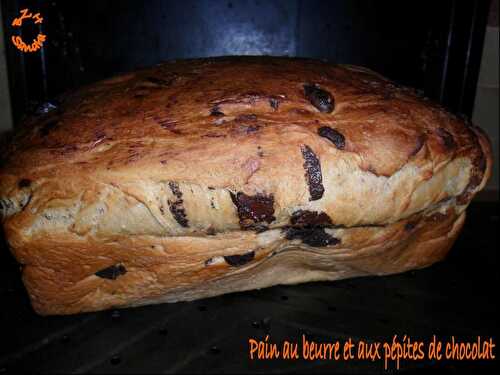 Pain au beurre (et aux pépites de chocolat)