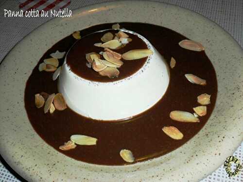 Panna cotta au Nutella