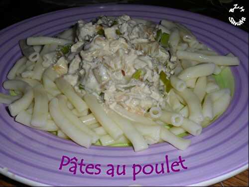 Pâtes au poulet