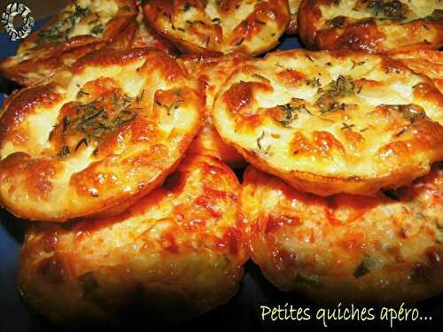 Petites quiches apéro