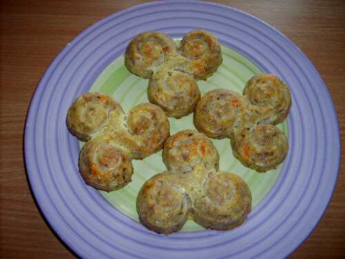 Petits flans de thon et surimi