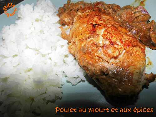 Poulet au yaourt et aux épices