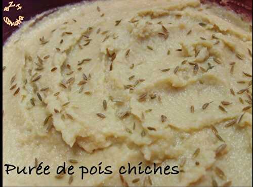 Purée de pois chiche