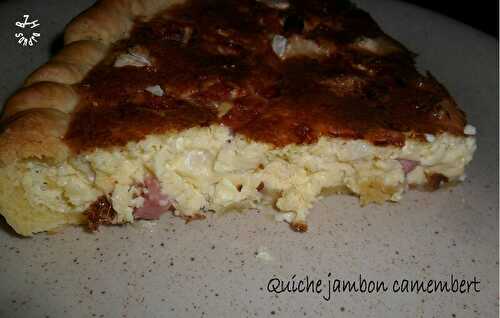 Quiche jambon-camembert