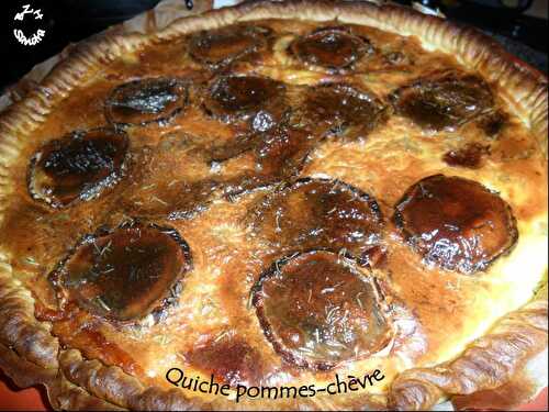 Quiche pommes chèvre