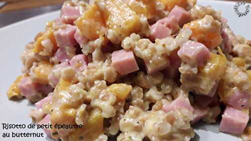 Risotto de petit épeautre au butternut