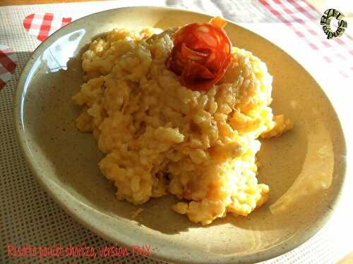 Risotto poulet chorizo, version TMX