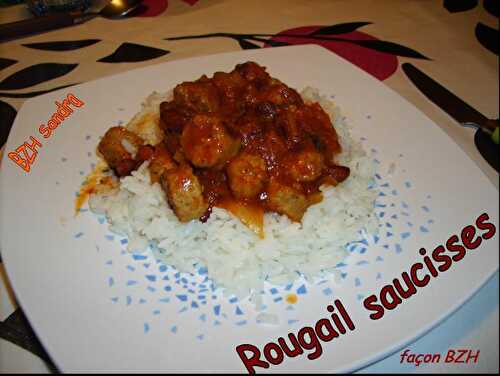 "Rougail saucisses" (et haricots rouges) façon BZH