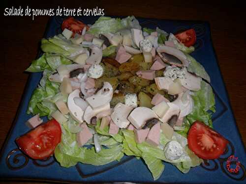Salade de pommes de terre et cervelas