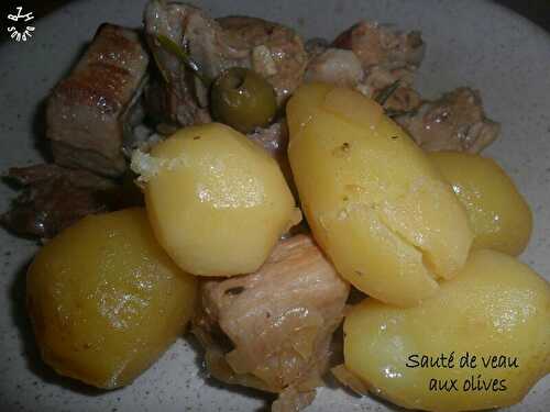 Sauté de veau aux olives