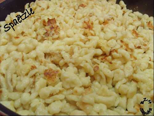 Spaetzles au fromage blanc