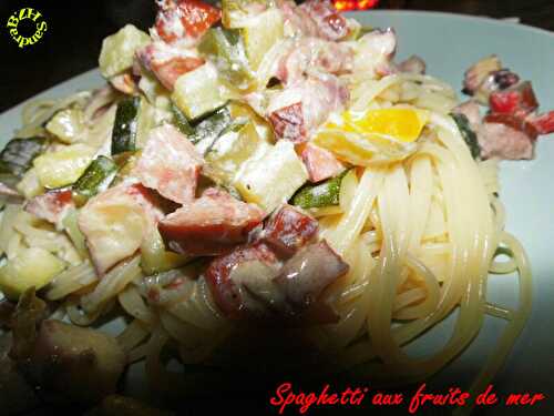 Spaghetti aux fruits de mer