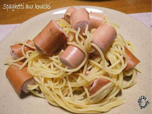 Spaghetti aux knacki