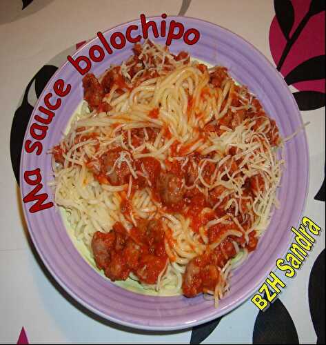 Spaghettis bolo-chipo