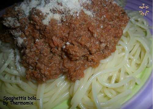 Spaghettis bolo... version Thermomix