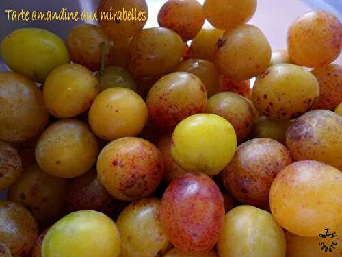 Tarte amandine aux mirabelles