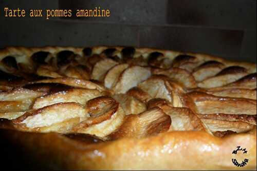 Tarte amandine aux pommes