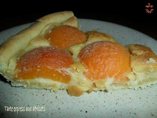 Tarte aux abricots express... pour feignasse !