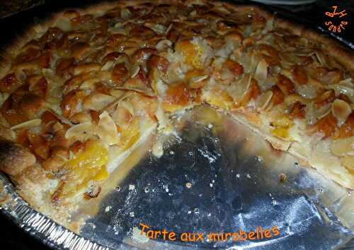 Tarte aux mirabelles