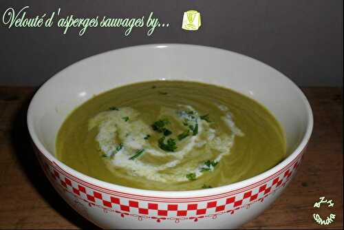 Velouté d'asperges sauvages... version Thermomix