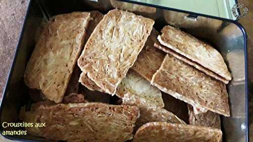 Croustilles aux amandes