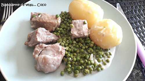 Blanquette de veau coco