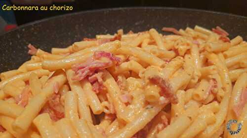 Carbonara au chorizo