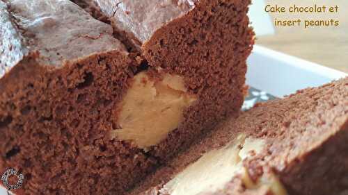 Cake chocolat et insert peanut