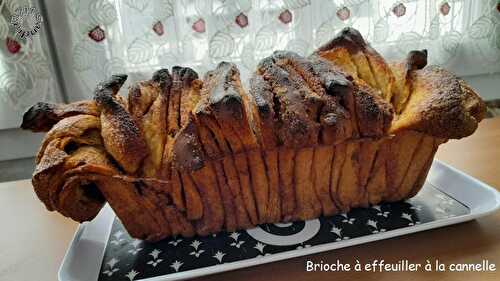 Brioche à effeuiller, à la cannelle