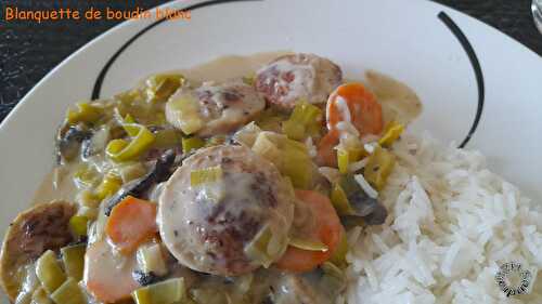 Blanquette de boudin blanc