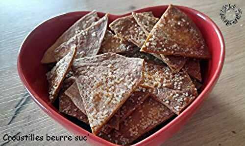 Croustilles beurre suc' !!!