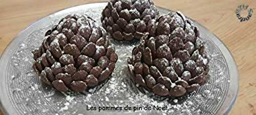 Les pommes de pin de "Noël" !
