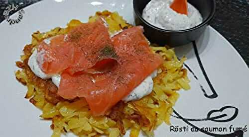 Rösti au saumon fumé