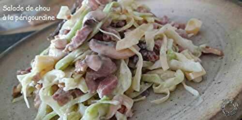Salade de chou à la périgourdine