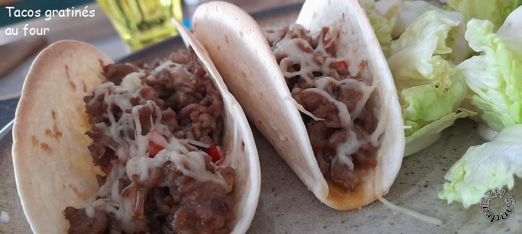 Tacos gratinés au four