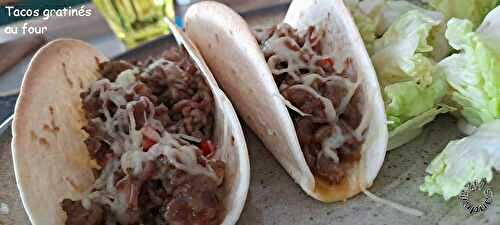 Tacos gratinés au four
