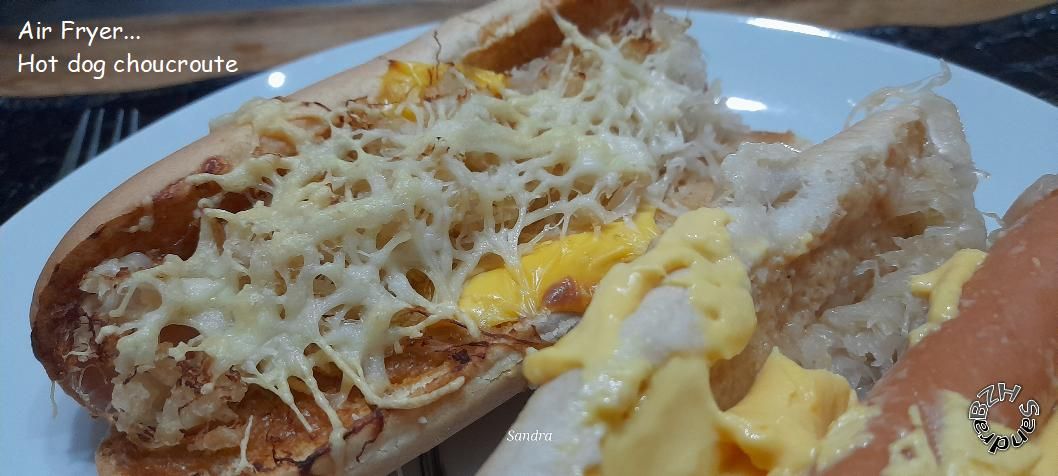 Air Fryer... Hot Dog choucroute
