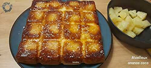 Moelleux ananas coco