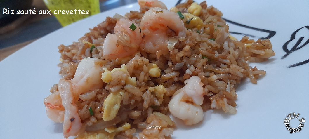 Riz sauté aux crevettes