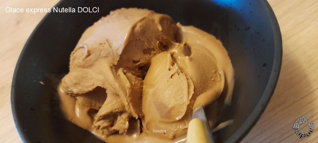 Dolci... Glace express au Nutella