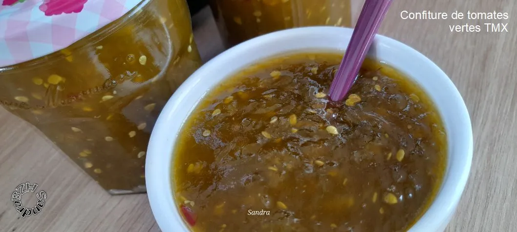 Confiture de tomates vertes (Thermomix)