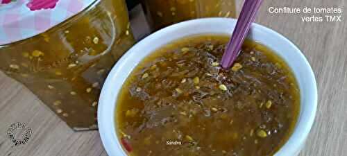 Confiture de tomates vertes (Thermomix)