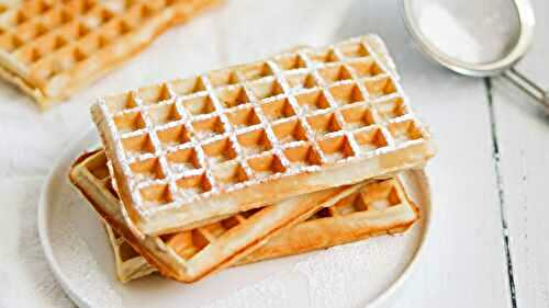 La bonne gaufre bruxelloise : enfin la recette !