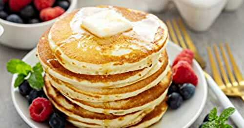 Pancake sans oeuf : une recette délicieuse