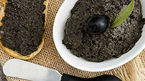 Tapenade olive noire : la vraie recette