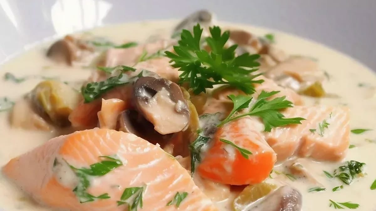 Blanquette de poisson saumon cabillaud !