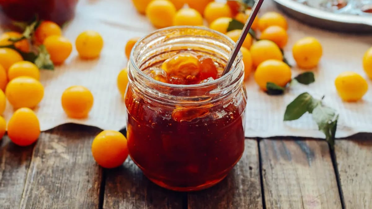 Confiture de mirabelles pas trop sucrée !