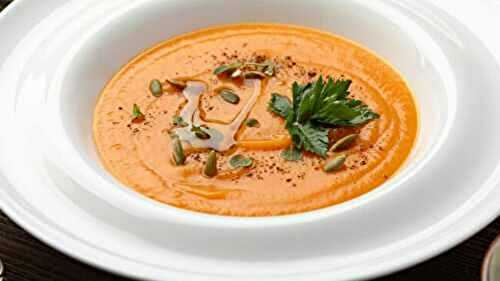 La recette de la soupe butternut pomme de terre !